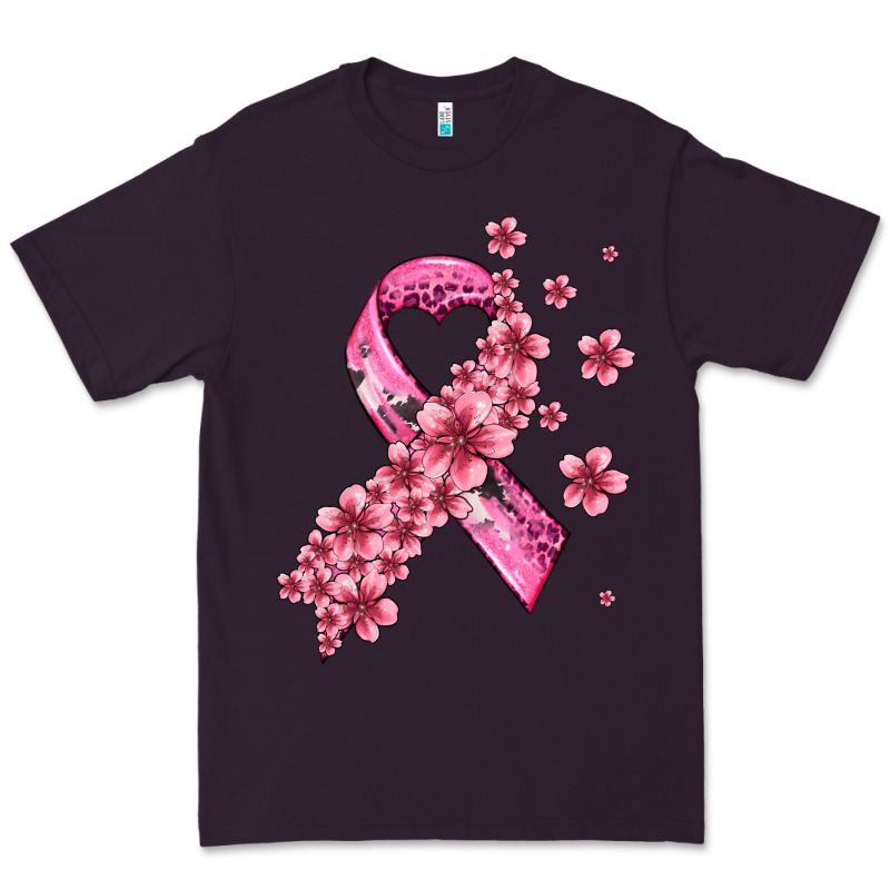 Pink Cancer Ribbon Premium Tee by AdoDesignShop | Teevron