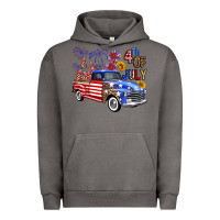 Pigment Tornado Western Truck Fourth Of July America Urban Hoodie - FaDigitalArtStudio