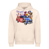Sandshell Western Truck Fourth Of July America Urban Hoodie - FaDigitalArtStudio