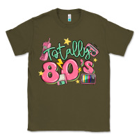 Army Green totally 80s retro vintage Classic Tee - MaliasSmallBusiness