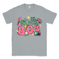 Heather Grey totally 80s retro vintage Classic Tee - MaliasSmallBusiness