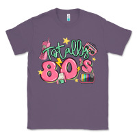 Lavender totally 80s retro vintage Classic Tee - MaliasSmallBusiness