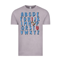 Vintage Zinc alphabet autism awareness Vintage Tee - MaliasSmallBusiness