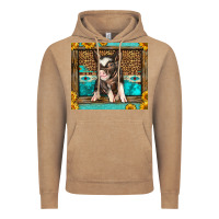 Vintage Coffee Western Cute Pig Vintage Hoodie - LillyAllenDesigns