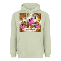 Matcha happy fall y'all cowgirl Heavyweight Hoodie - TumblerDesignByShophia