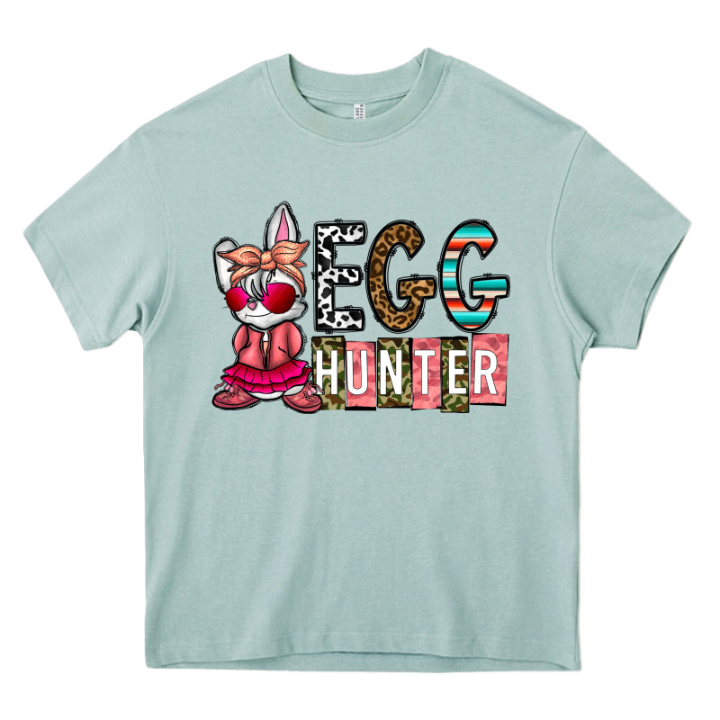 Egg Hunter Heavy Core Tee by CowhideDigitalArt | Teevron