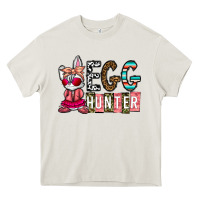 Cream Egg Hunter Heavy Core Tee - CowhideDigitalArt