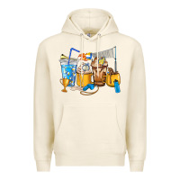 Tofu Volleyball coffee cups Premium Hoodie - HowdyJamesFarm