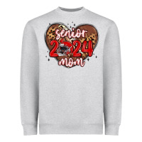 Heather Grey senior 2024 mom football Heavyweight Sweatshirt - MaliasSmallBusiness