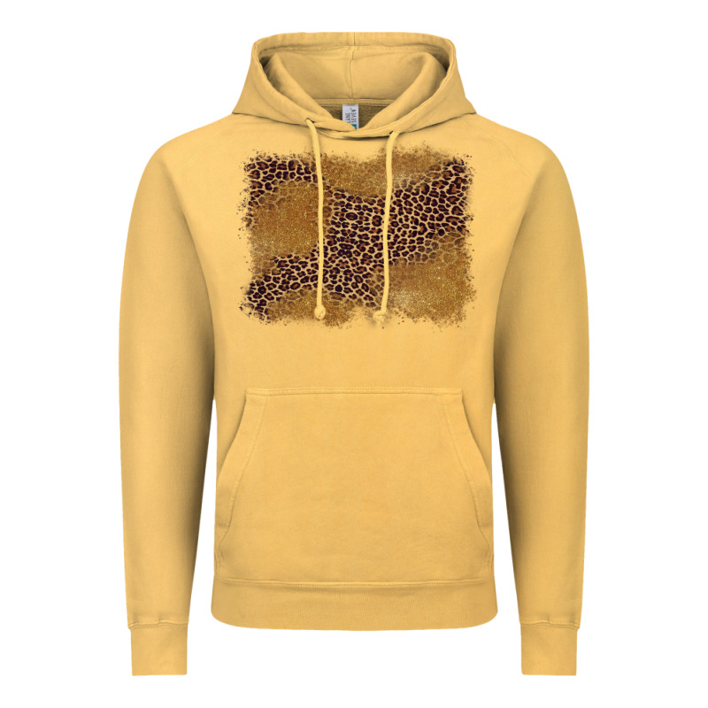Leopard Background Vintage Hoodie by BarkalooDesign | Teevron