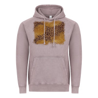 Vintage Zinc leopard background Vintage Hoodie - BarkalooDesign