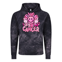 Cloud Black hey cancer smiley face breast cancer Vintage Hoodie - RanaPortraitStore