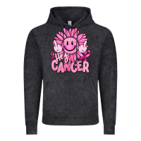 Vintage Black hey cancer smiley face breast cancer Vintage Hoodie - RanaPortraitStore