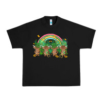 Black st patrick's day baby highland cow Urban Heavy Tee - MaliasSmallBusiness