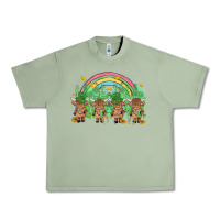 Oil Green st patrick's day baby highland cow Urban Heavy Tee - MaliasSmallBusiness