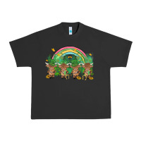 Pigment Black st patrick's day baby highland cow Urban Heavy Tee - MaliasSmallBusiness