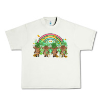 Pistachio st patrick's day baby highland cow Urban Heavy Tee - MaliasSmallBusiness