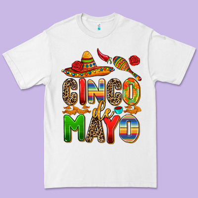 Cinco De Mayo Premium Tee Designed By Adodesignshop