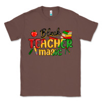 Chestnut black teacher magic juneteenth Classic Tee - MaliasSmallBusiness