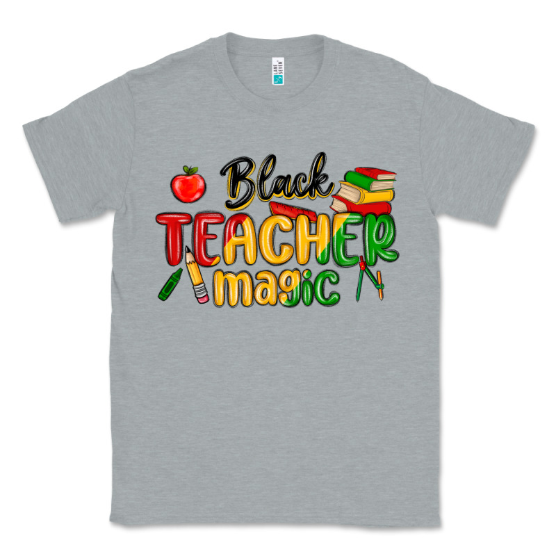 Black Teacher Magic Juneteenth Classic Tee by MaliasSmallBusiness | Teevron