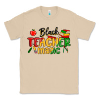 Mushroom black teacher magic juneteenth Classic Tee - MaliasSmallBusiness