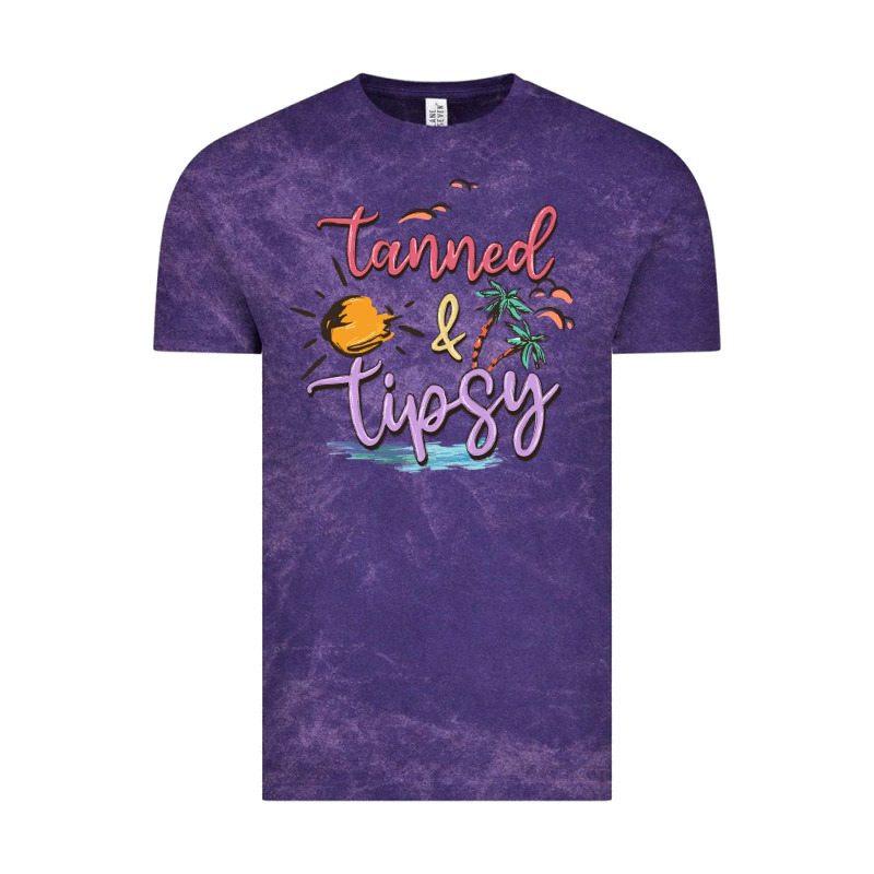 Tanned And Tipsy Vintage Tee by MaliasSmallBusiness | Teevron
