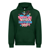 Forest Green American heart southern soul 4th of july Urban Hoodie - FaDigitalArtStudio