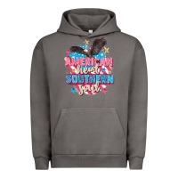 Pigment Tornado American heart southern soul 4th of july Urban Hoodie - FaDigitalArtStudio