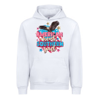 White American heart southern soul 4th of july Urban Hoodie - FaDigitalArtStudio