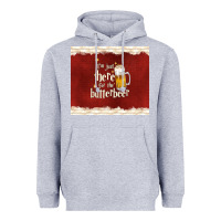 Heather Grey i'm just here for the butterbeer Heavyweight Hoodie - TumblerDesignByShophia