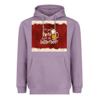 Lavender i'm just here for the butterbeer Heavyweight Hoodie - TumblerDesignByShophia
