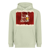 Matcha i'm just here for the butterbeer Heavyweight Hoodie - TumblerDesignByShophia