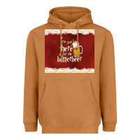 Meerkat i'm just here for the butterbeer Heavyweight Hoodie - TumblerDesignByShophia