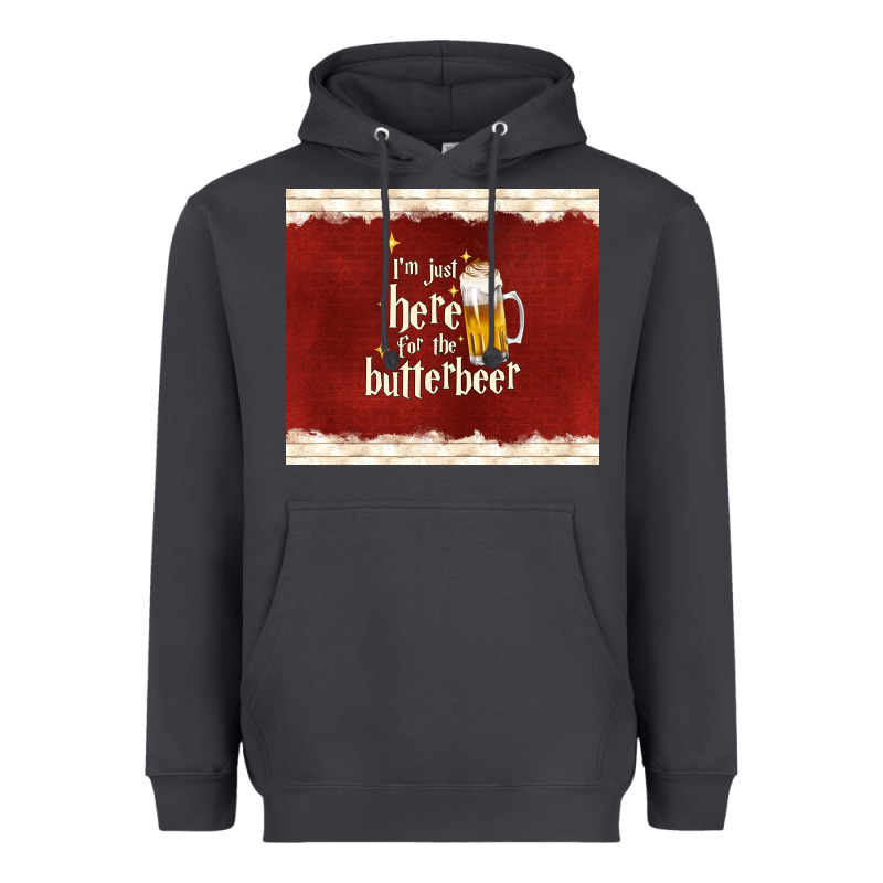 I'm Just Here For The Butterbeer Heavyweight Hoodie by TumblerDesignByShophia | Teevron