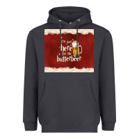 Smoke i'm just here for the butterbeer Heavyweight Hoodie - TumblerDesignByShophia