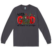 Smoke with god all things are possible Long Sleeve Tee - MaliasSmallBusiness