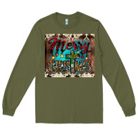Army Green merry christmas cross tumbler Long Sleeve Tee - JahusDesignShop