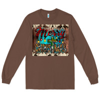 Chestnut merry christmas cross tumbler Long Sleeve Tee - JahusDesignShop