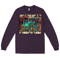 Plum merry christmas cross tumbler Long Sleeve Tee - JahusDesignShop
