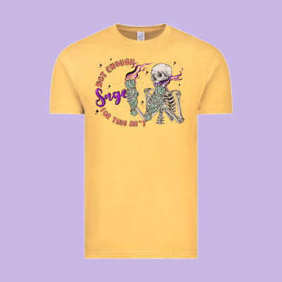Not Enough Sage For This Sht Vintage Tee Designed By Maliassmallbusiness