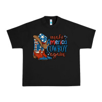 Black make america cowboy again Urban Heavy Tee - MaliasSmallBusiness