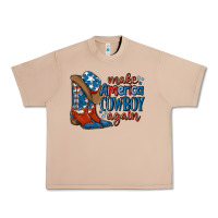 Burro make america cowboy again Urban Heavy Tee - MaliasSmallBusiness