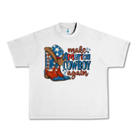 Lunar Rock make america cowboy again Urban Heavy Tee - MaliasSmallBusiness