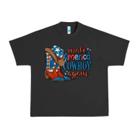 Pigment Black make america cowboy again Urban Heavy Tee - MaliasSmallBusiness