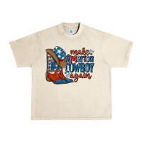 Sandshell make america cowboy again Urban Heavy Tee - MaliasSmallBusiness