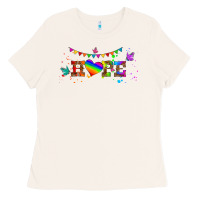 Bone lgbtq hope  libbey glass Ladies Tee - HRA Design Shop