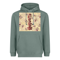 Sage hogwarts with letters Heavyweight Hoodie - TumblerDesignByShophia