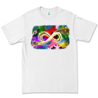 White infinity symbol autism Premium Tee - JahusDesignShop