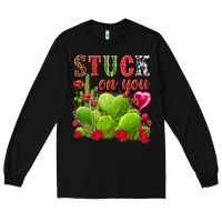 Black stuck on you Long Sleeve Tee - NancyCooperArtShop