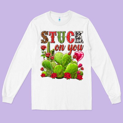 Stuck On You Long Sleeve Tee Designed By Nancycooperartshop